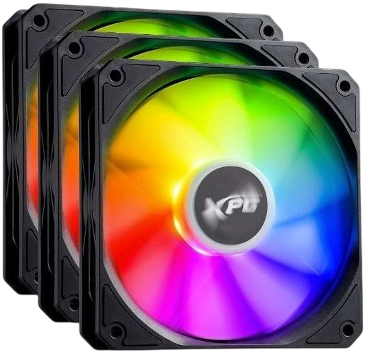 Комплект вентиляторов для корпуса ADATA XPG VENTOR120ARGBPWM3C-BKCWW