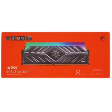 Оперативная память 8 Gb 4133 MHz ADATA XPG SPECTRIX D41 RGB (AX4U41338G19J-ST41)