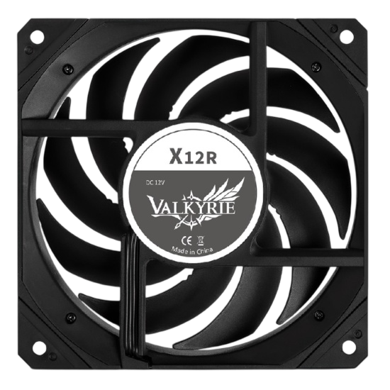 Вентилятор для корпуса Valkyrie X12 ARGB Reverse Black (HW X12ER)