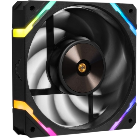 Вентилятор для корпуса Valkyrie X12 ARGB Reverse Black (HW X12ER)