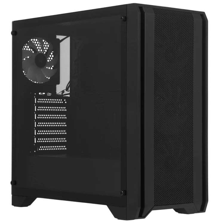 Компьютерный корпус XASTRA A500 4ARGB Black (A500-BK-FC120ARGB-4F-GL)