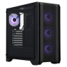 Компьютерный корпус XASTRA A500 4ARGB Black (A500-BK-FC120ARGB-4F-GL)