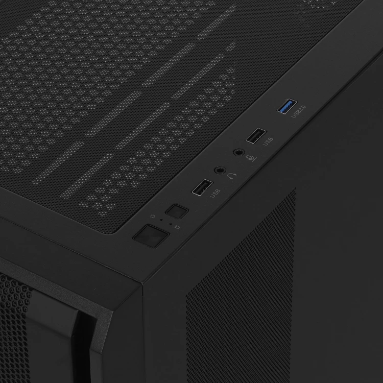 Компьютерный корпус XASTRA A500 4ARGB Black (A500-BK-FC120ARGB-4F-GL)