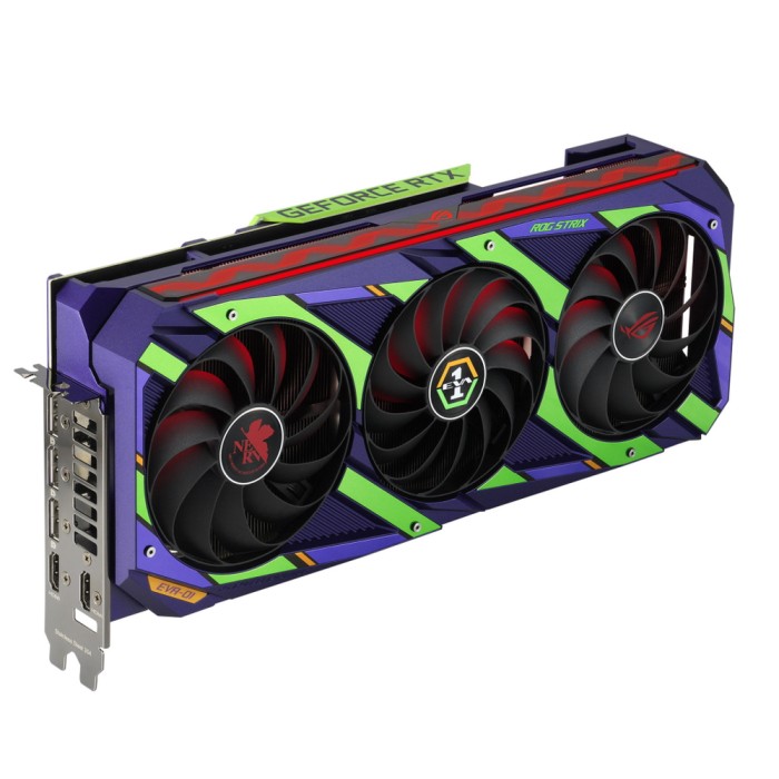 Видеокарта ASUS (ROG-STRIX-RTX3080-O12G-EVA) GeForce RTX 3080 12Gb ROG STRIX EVA OC 90YV0FAE-M0NM00