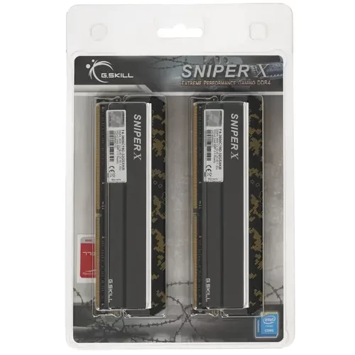 Оперативная память 32 Gb 3600 MHz G.Skill SNIPER X (F4-3600C19D-32GSXKB)