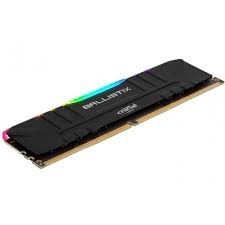 Оперативная память 8 Gb 3200 MHz CRUCIAL BALLISTIX Black RGB (BL8G32C16U4BL)
