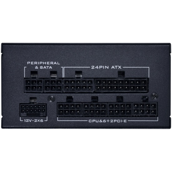 Блок питания Lian Li 850W SP850 V2 Black (G9P.SP0850G.B000.RU) 16 Pin (PCIe 5.0 Connector Cable Details)