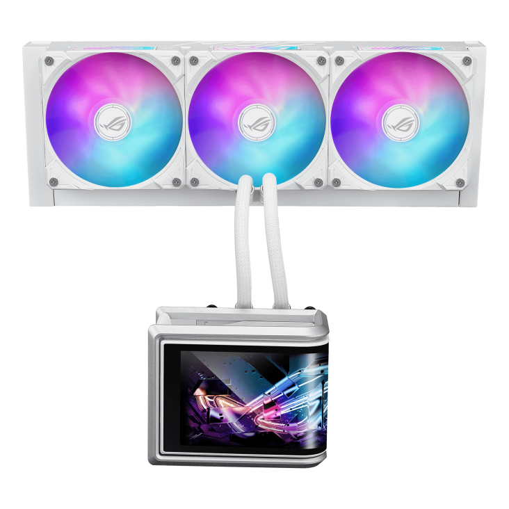 Система жидкостного охлаждения для процессора ASUS ROG RYUO IV SLC 360 ARGB White (90RC0152-B0EAY0)