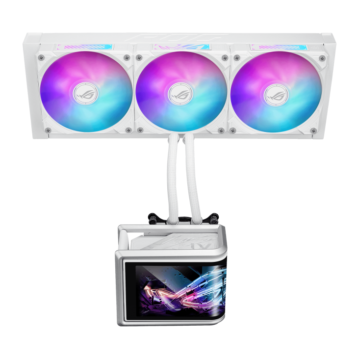 Система жидкостного охлаждения для процессора ASUS ROG RYUO IV SLC 360 ARGB White (90RC0152-B0EAY0)