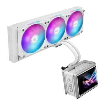 Система жидкостного охлаждения для процессора ASUS ROG RYUO IV SLC 360 ARGB White (90RC0152-B0EAY0)