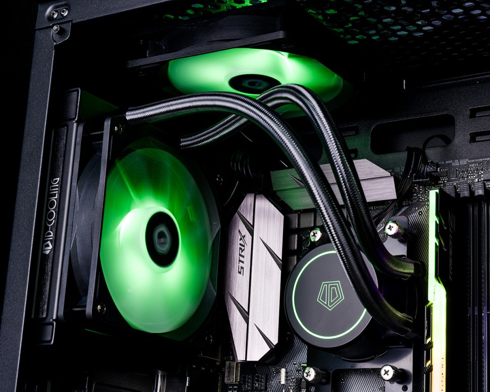 Система водяного охлаждения для процессора ID-COOLING AURAFLOW X 120 PWM