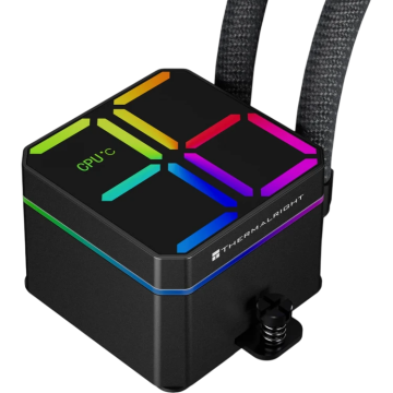 Система жидкостного охлаждения для процессора Thermalright Magic Qube 360 ARGB Black (TRMQ360AB)