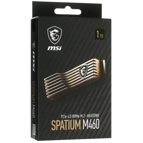Твердотельный накопитель MSI 1000 Gb HS SPATIUM M460 S78-440L840-P83