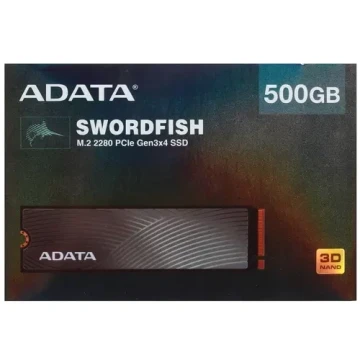 Твердотельный накопитель ADATA 500 Gb SWORDFISH ASWORDFISH-500G-C