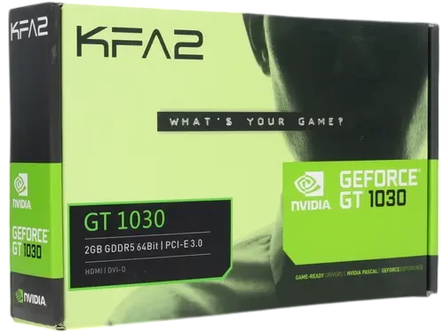 Видеокарта KFA2 (30NPH4HVQ4SK) GeForce GT 1030 2GB