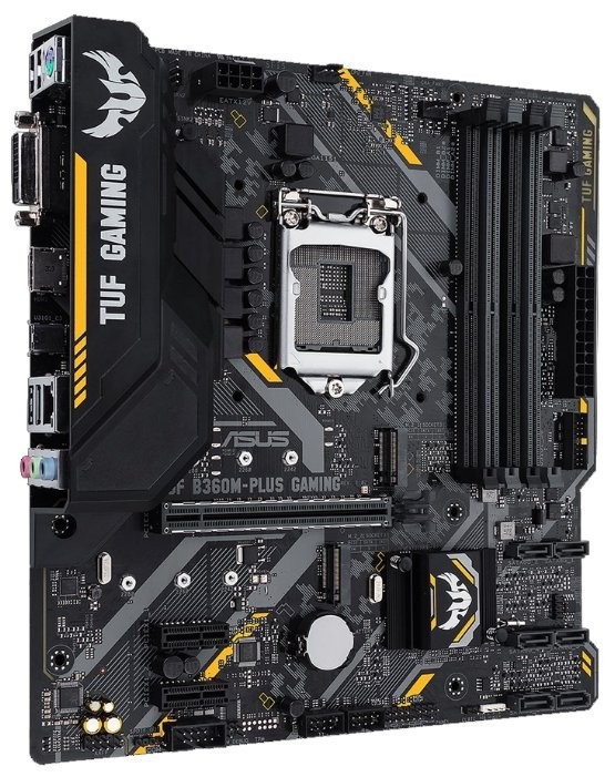 Материнская плата ASUS TUF B360M-PLUS GAMING