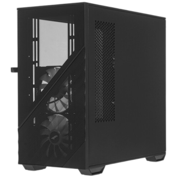 Компьютерный корпус 1STPLAYER DK D7 LED Black (D7-BK-3F1)