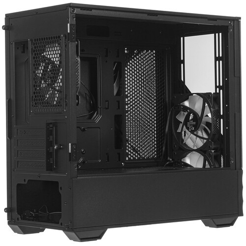 Компьютерный корпус 1STPLAYER DK D7 LED Black (D7-BK-3F1)