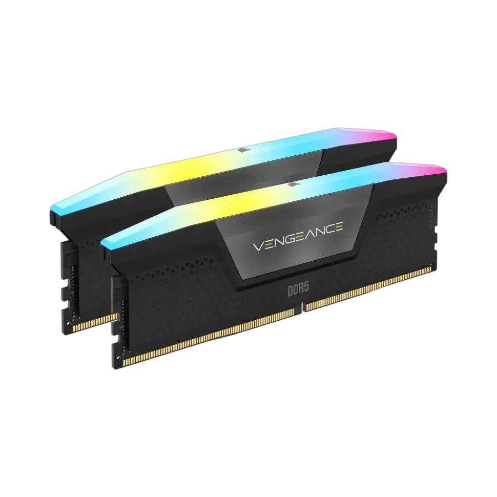 Оперативная память 32 Gb 6000 MHz Corsair VENGEANCE RGB Black XMP (CMH32GX5M2E6000C36)