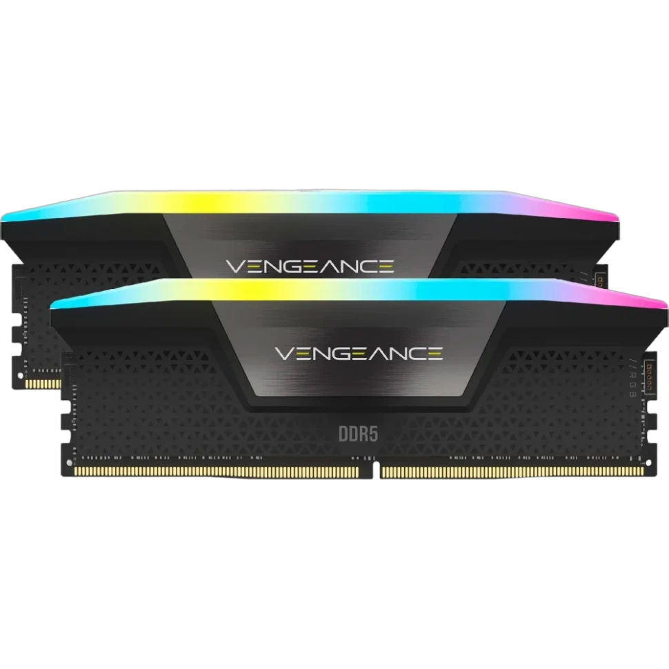 Оперативная память 32 Gb 6000 MHz Corsair VENGEANCE RGB Black XMP (CMH32GX5M2E6000C36)