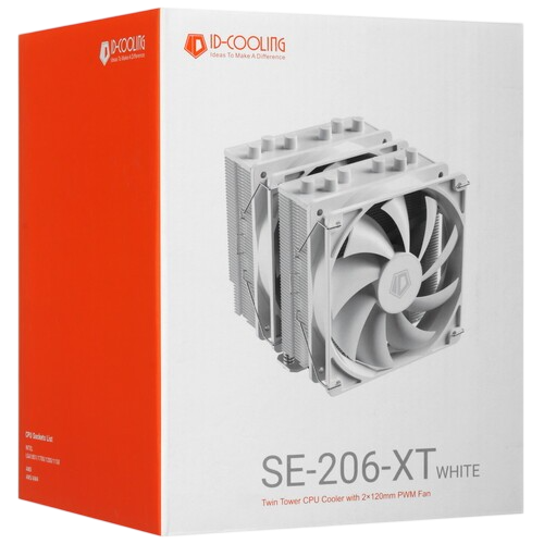 Кулер для процессора ID-COOLING SE-206-XT White 