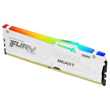 Оперативная память 32 Gb 6000 MHz Kingston FURY Beast White RGB (KF560C30BWEA-32)