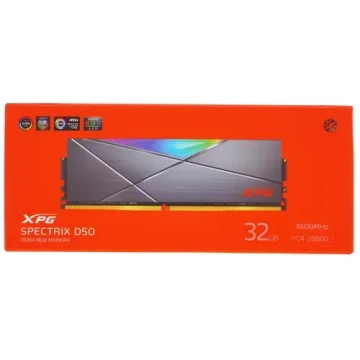 Оперативная память 32 Gb 3600 MHz ADATA XPG SPECTRIX D50 RGB (AX4U360032G18I-ST50)