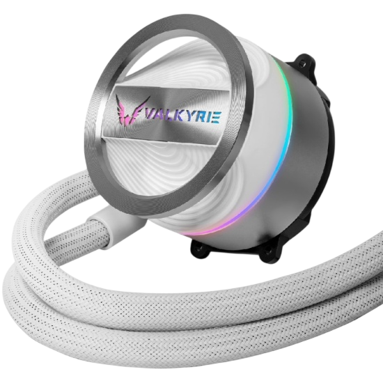 Система жидкостного охлаждения для процессора Valkyrie Dragonfang 240 ARGB White (HW GL240W)