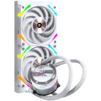 Система жидкостного охлаждения для процессора Valkyrie Dragonfang 240 ARGB White (HW GL240W)
