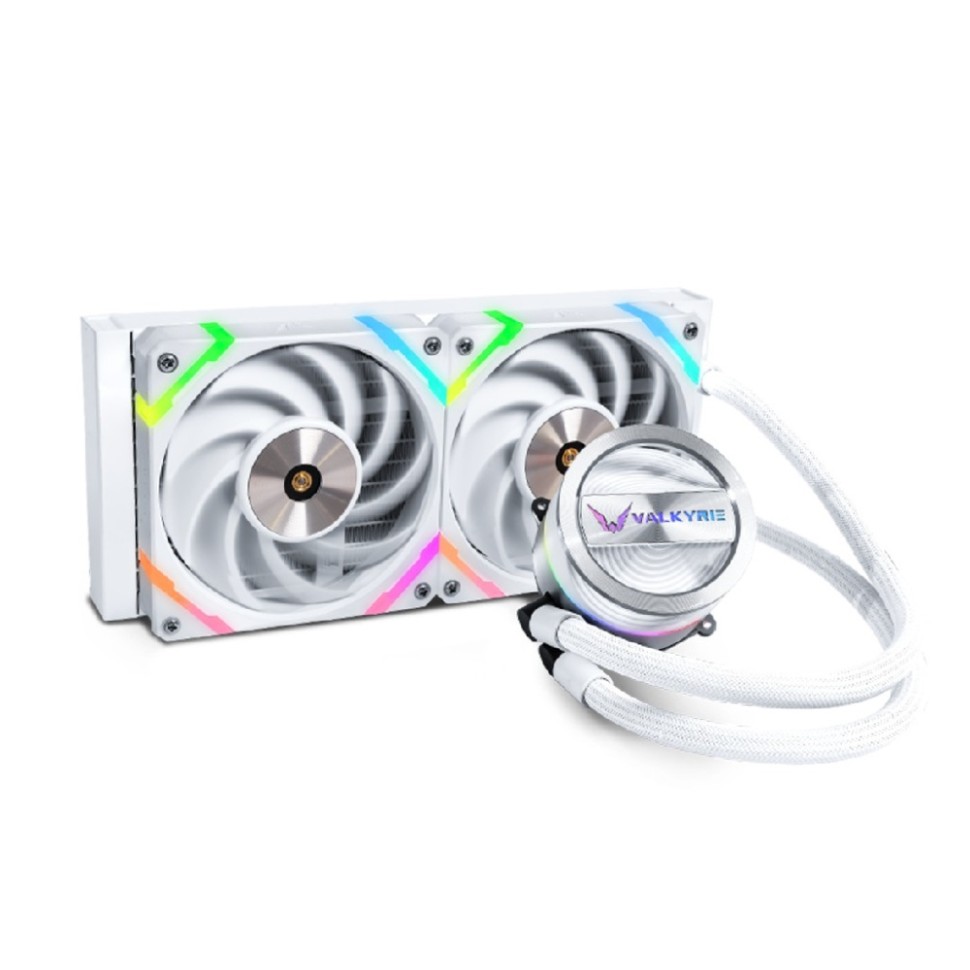 Система жидкостного охлаждения для процессора Valkyrie Dragonfang 240 ARGB White (HW GL240W)
