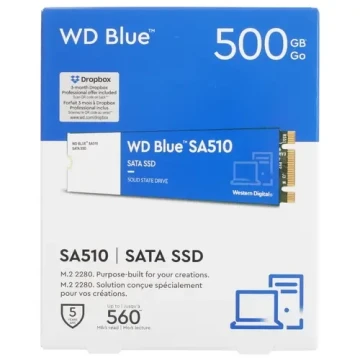 Твердотельный накопитель Western Digital 500 Gb Blue (WDS500G3B0B)