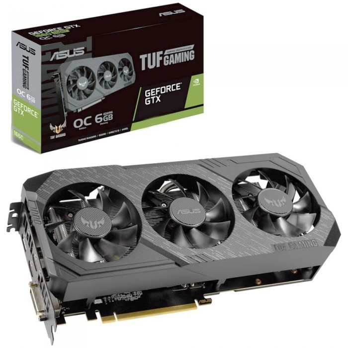 Видеокарта ASUS (TUF3-GTX1660-A6G-GAMING) GeForce GTX 1660 6GB TUF Gaming X3 Advanced