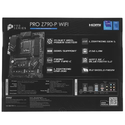 Материнская плата MSI PRO Z790-P WIFI