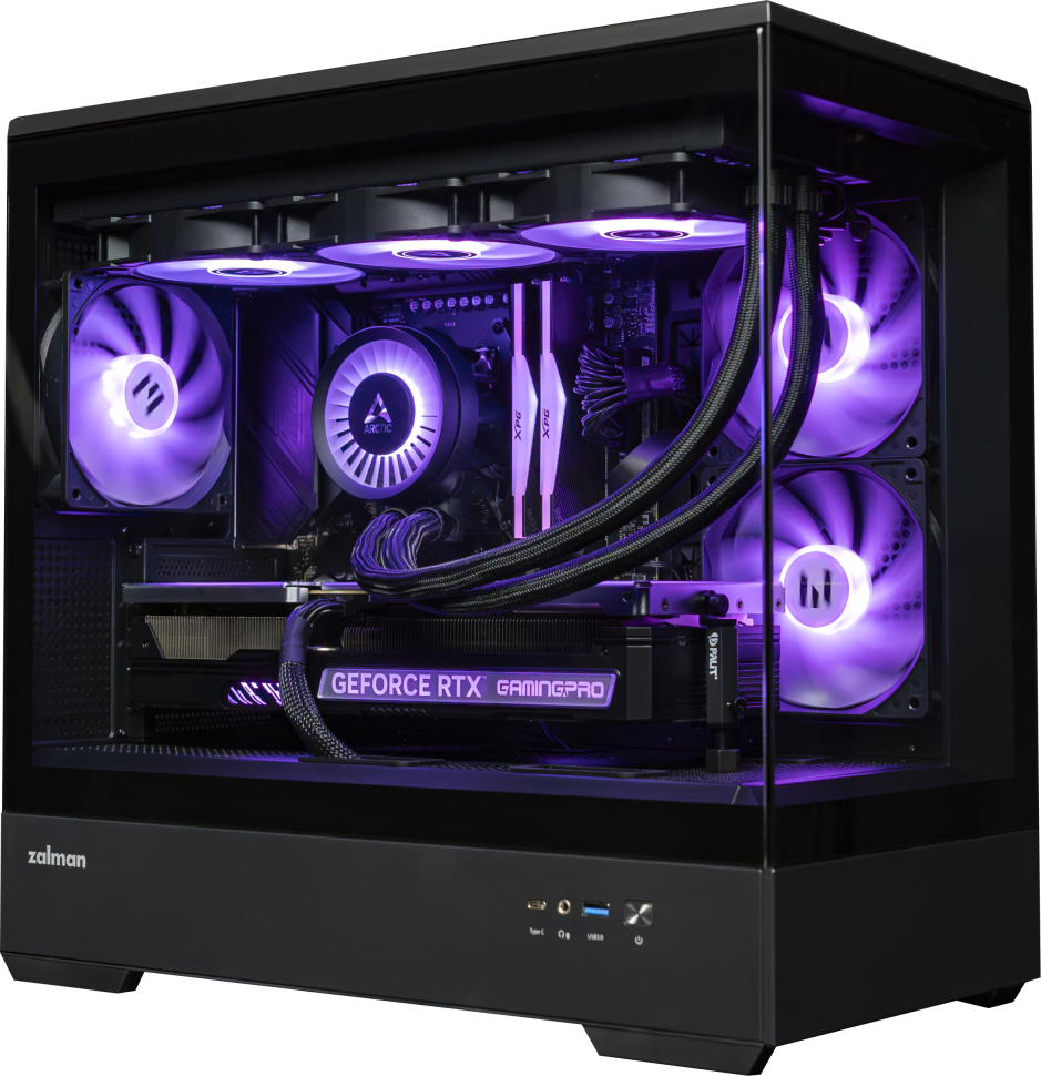 Игровой компьютер 28BIT Intel Core Ultra 5 245KF/RTX5060 Ti 8Gb/DDR5 32Gb/1Tb/800W