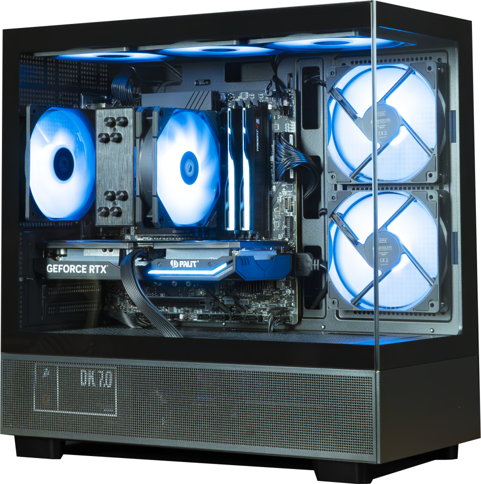 Игровой компьютер 28BIT Intel Core Ultra 5 245KF/RTX5060 Ti 8Gb/DDR5 32Gb/1Tb/800W