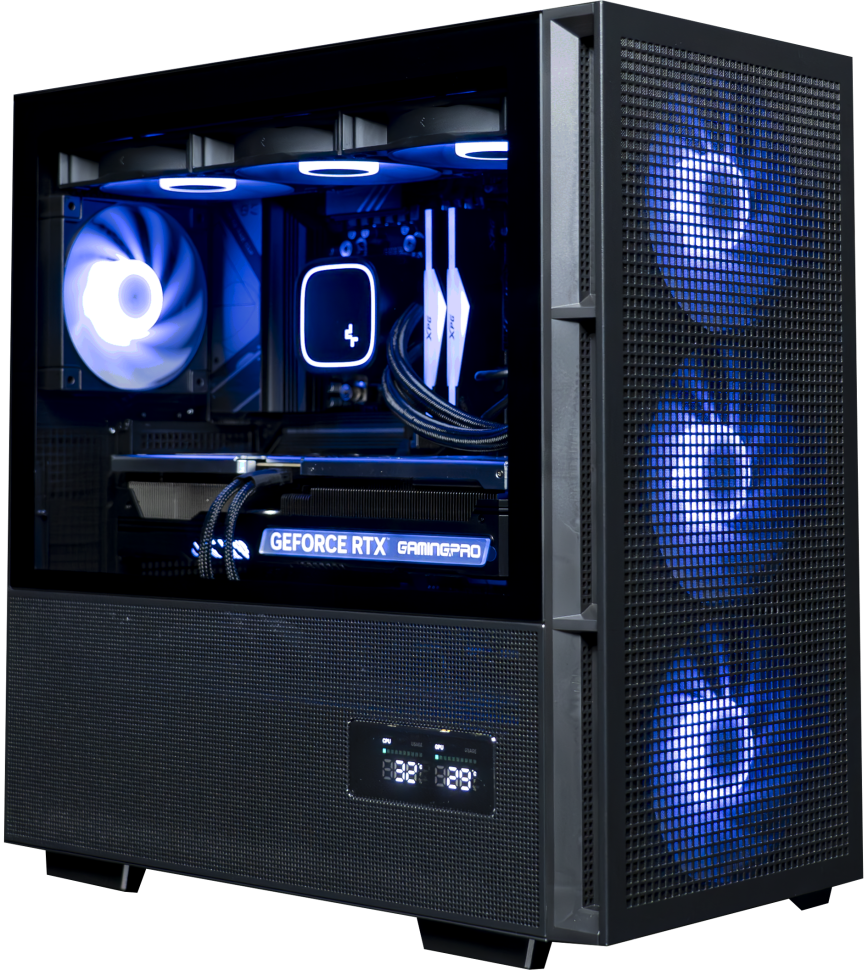 Игровой компьютер 28BIT Intel Core Ultra 5 245KF/RTX5060 Ti 8Gb/DDR5 32Gb/1Tb/800W