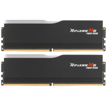 Оперативная память 64 Gb 6000 MHz G.Skill RIPJAWS M5 NEO RGB Black (F5-6000J3040G32GX2-RM5NRK)
