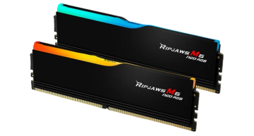 Оперативная память 64 Gb 6000 MHz G.Skill RIPJAWS M5 NEO RGB Black (F5-6000J3040G32GX2-RM5NRK)