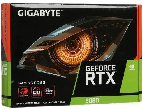 Видеокарта Gigabyte (GV-N3060GAMING OC-8GD 2.0) GeForce RTX 3060 8GB GAMING 8GD OC 2.0