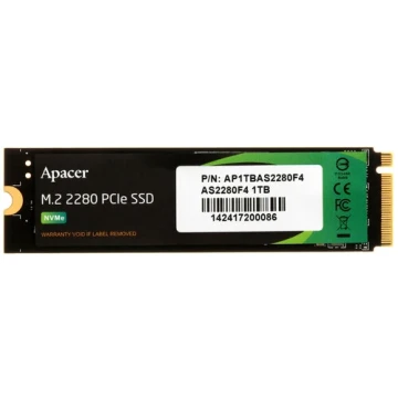 Твердотельный накопитель Apacer 1000 Gb AS2280F4 (AP1TBAS2280F4-1)