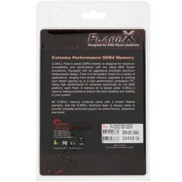 Оперативная память 32 Gb 3200 MHz G.Skill FLARE X (F4-3200C16D-32GFX)