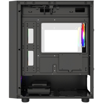 Компьютерный корпус Powercase Mistral Micro EM16 FRGB Black (CMMEM16B-L4)