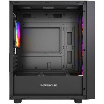 Компьютерный корпус Powercase Mistral Micro EM16 FRGB Black (CMMEM16B-L4)