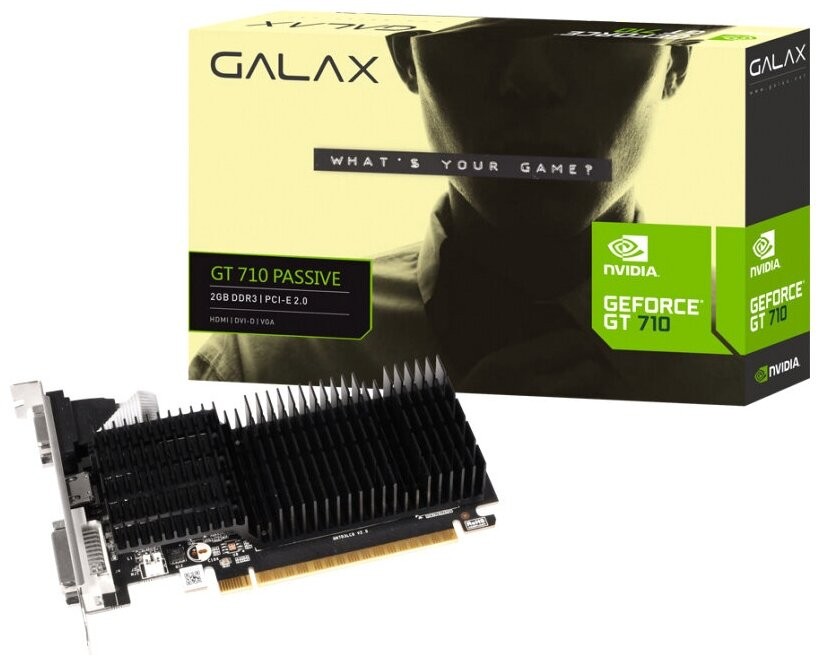 Видеокарта KFA2 (71GPF4HI00GK) GeForce GT 710 2GB