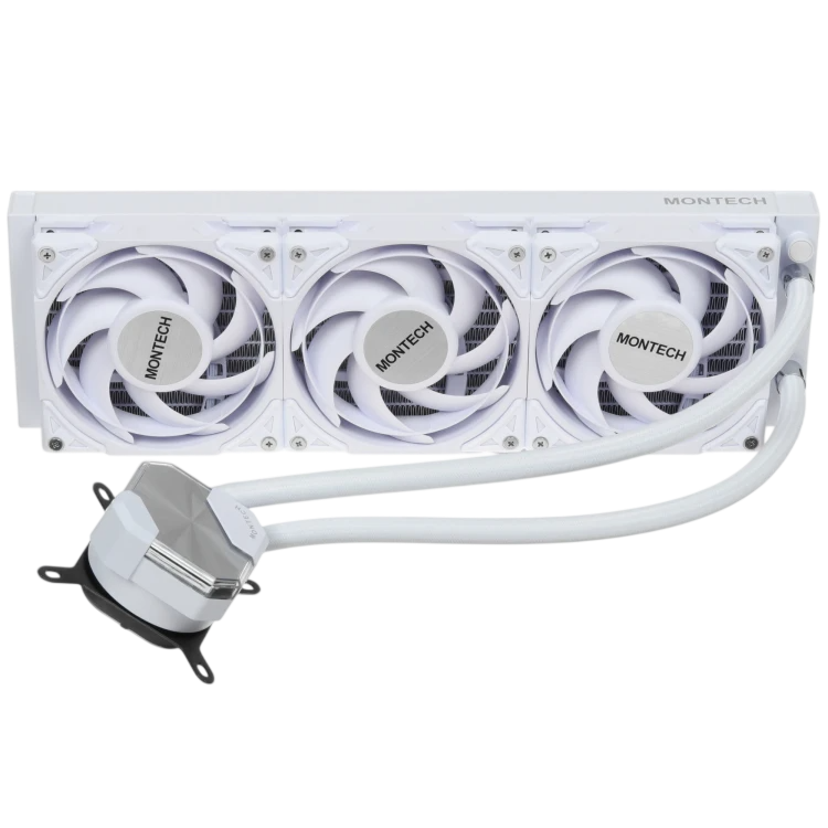 Система жидкостного охлаждения для процессора Montech HYPERFLOW SILENT 360 (W) White
