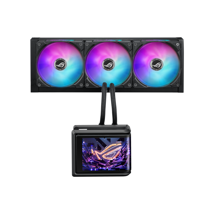 Система жидкостного охлаждения для процессора ASUS ROG RYUO IV SLC 360 ARGB Black (90RC0151-B0EAY0)
