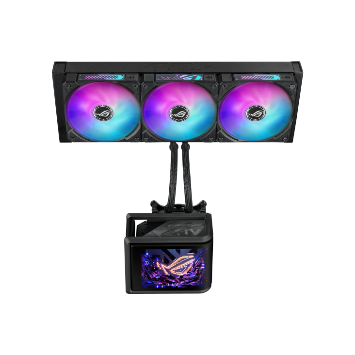 Система жидкостного охлаждения для процессора ASUS ROG RYUO IV SLC 360 ARGB Black (90RC0151-B0EAY0)
