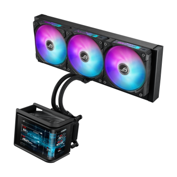 Система жидкостного охлаждения для процессора ASUS ROG RYUO IV SLC 360 ARGB Black (90RC0151-B0EAY0)