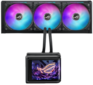Система жидкостного охлаждения для процессора ASUS ROG RYUO IV SLC 360 ARGB Black (90RC0151-B0EAY0)