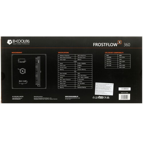 Система жидкостного охлаждения для процессора ID-COOLING FROSTFLOW X 360